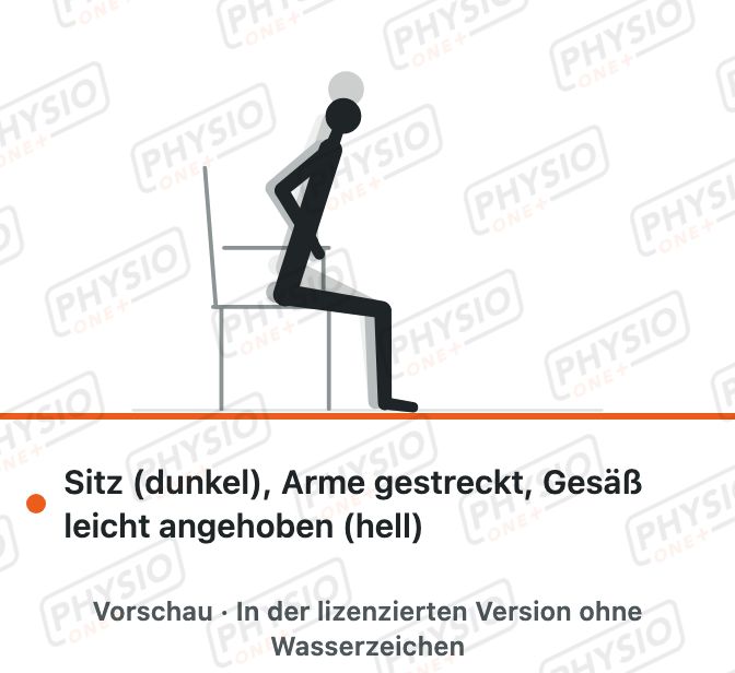Vorschau: Abstützen an den Armlehnen