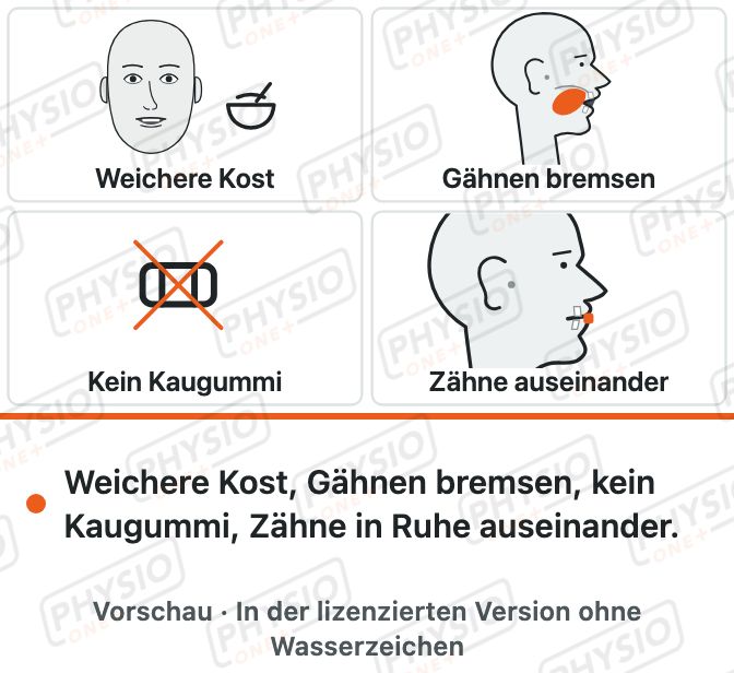 Vorschau: Alltag bei Kieferbeschwerden