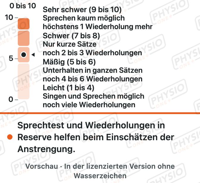 Vorschau: Anstrengung einschätzen