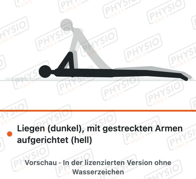 Vorschau: Aufrichten aus der Bauchlage mit gestreckten Armen