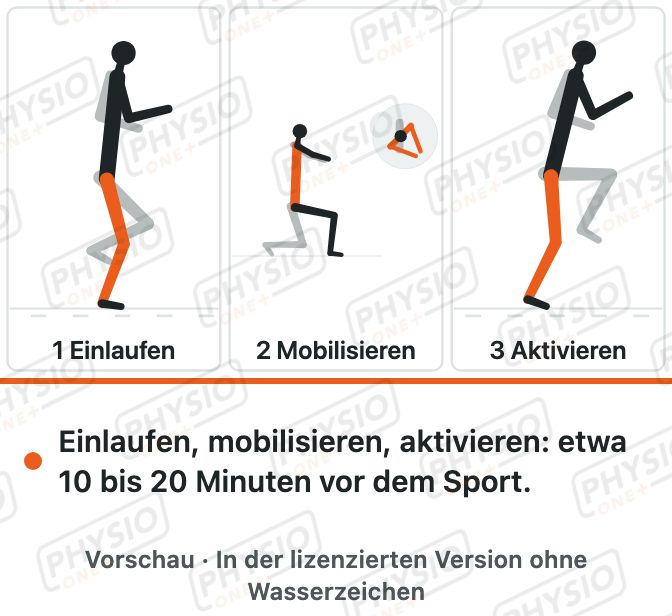 Vorschau: Aufwärmen: Puls, Beweglichkeit, Aktivierung