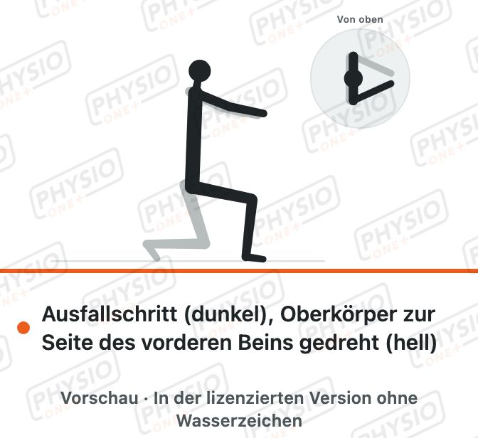 Vorschau: Ausfallschritt mit Rumpfdrehung