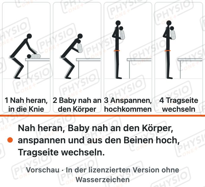 Vorschau: Baby heben und tragen