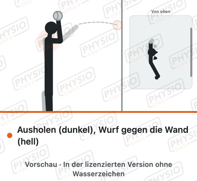 Vorschau: Ball an die Wand werfen und fangen