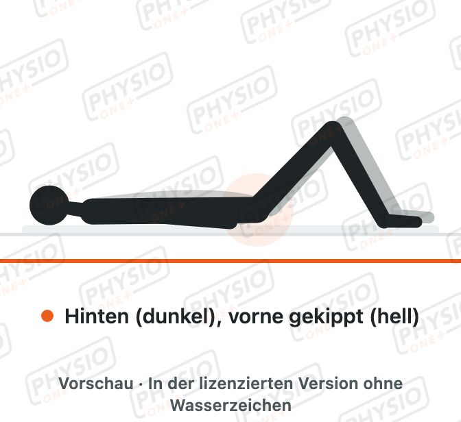 Vorschau: Beckenkippen in Rückenlage