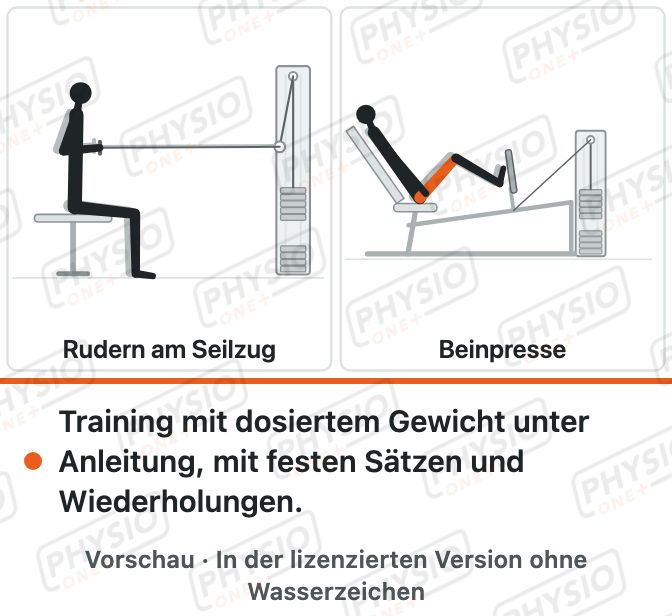 Vorschau: Krankengymnastik am Gerät