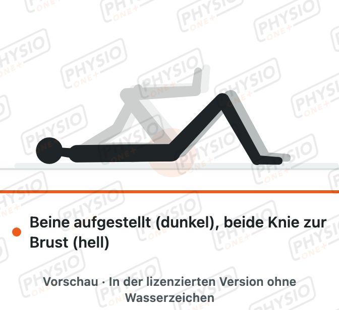Vorschau: Beide Knie zur Brust