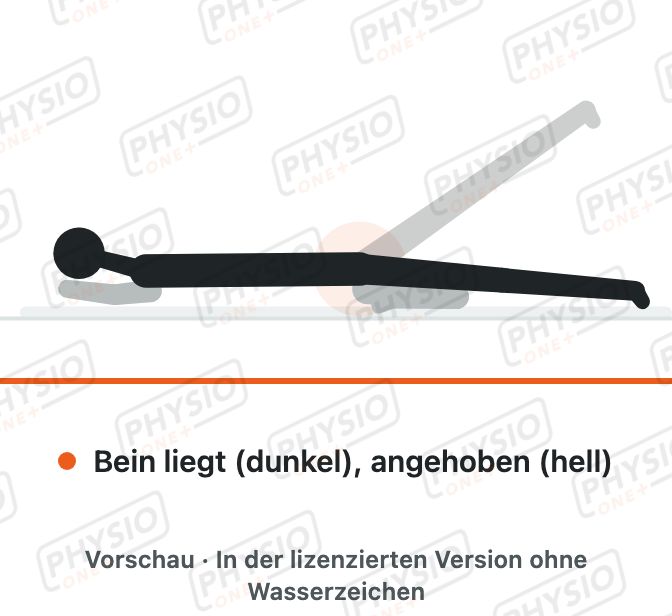Vorschau: Bein abspreizen in Seitlage