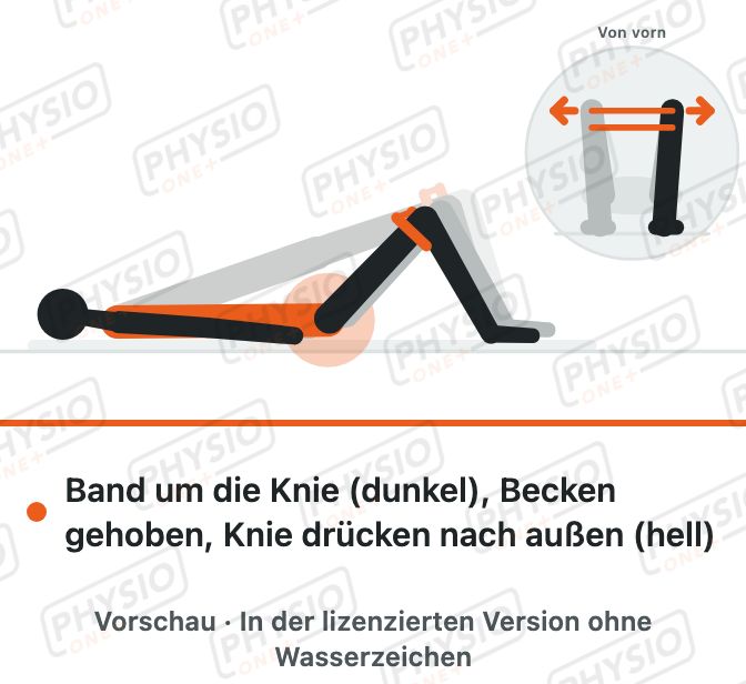 Vorschau: Brücke mit Band um die Knie