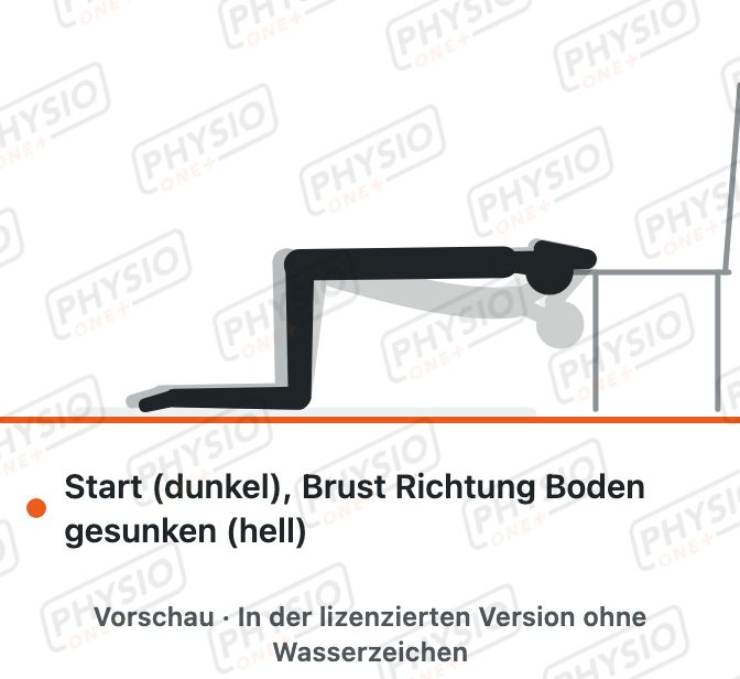 Vorschau: Brustwirbelsäule strecken mit Ellbogen auf dem Stuhl