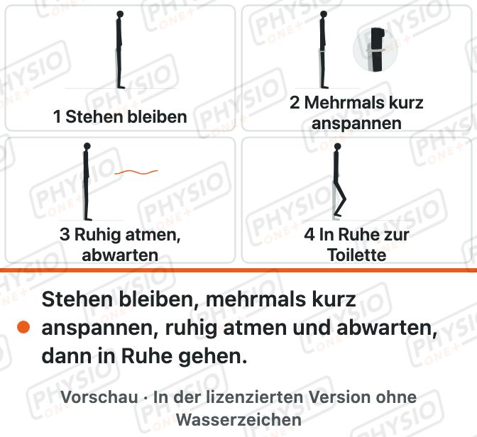 Vorschau: Harndrang kontrollieren