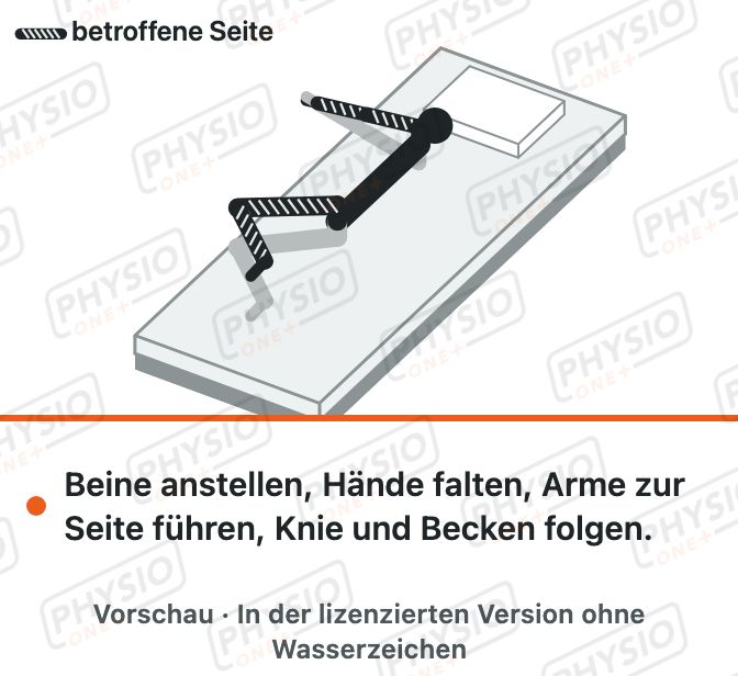 Vorschau: Im Bett auf die Seite drehen
