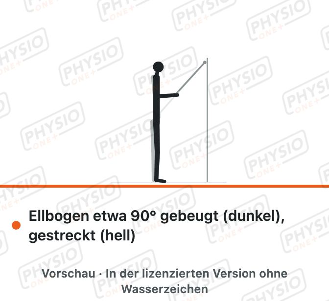 Vorschau: Ellbogen strecken gegen Band