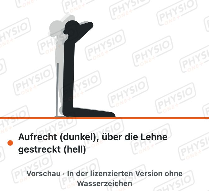 Vorschau: Brustwirbelsäule über die Stuhllehne strecken