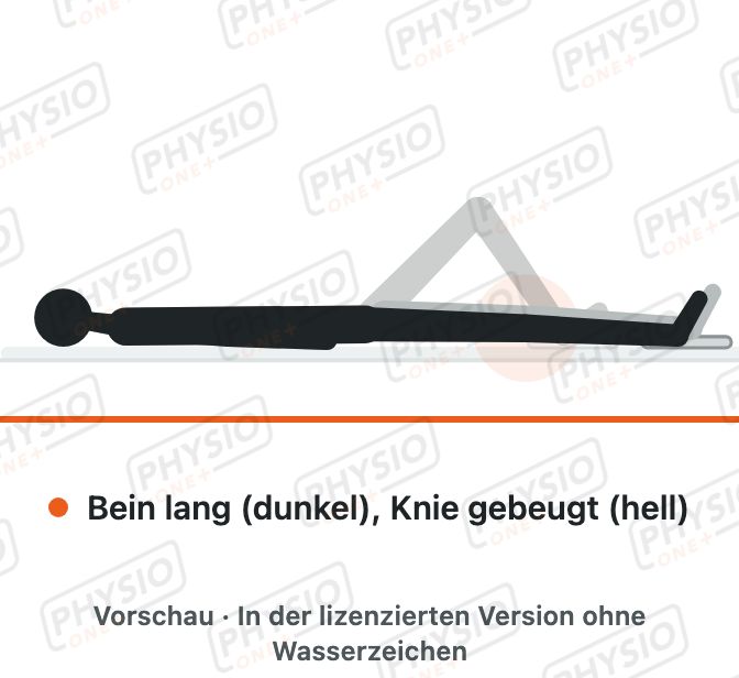 Vorschau: Fersengleiten in Rückenlage