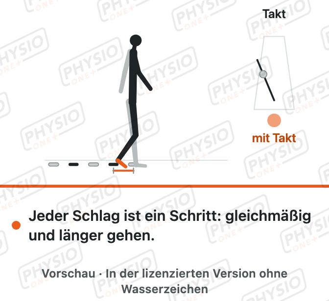 Vorschau: Gehen im Takt