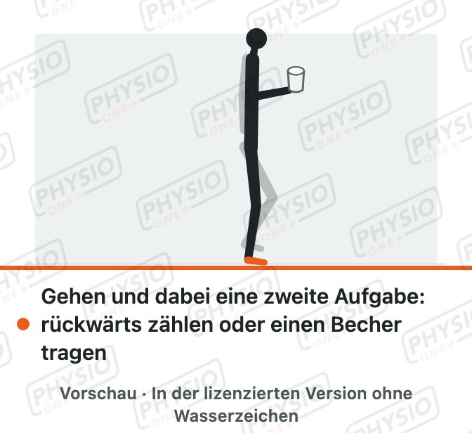 Vorschau: Gehen mit gleichzeitiger Aufgabe