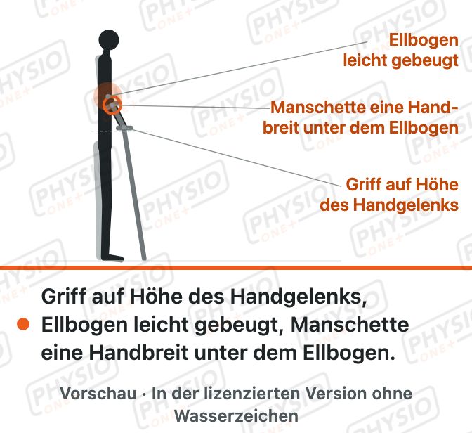 Vorschau: Unterarmstützen richtig einstellen
