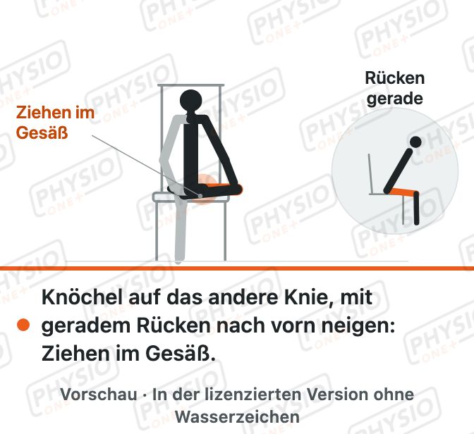 Vorschau: Gesäß-Dehnung im Sitz