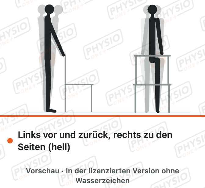Vorschau: Gewichtsverlagerung im Stand