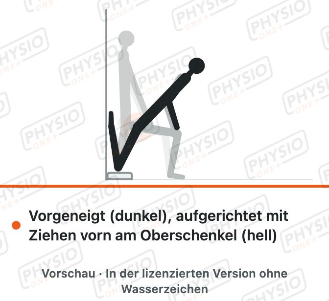 Vorschau: Hüftbeuger-Dehnung mit Knie an der Wand