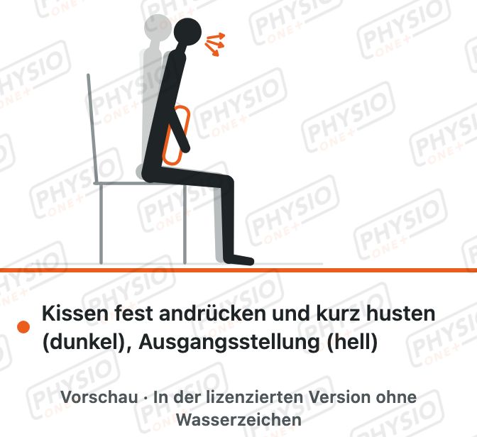 Vorschau: Schonend husten mit Kissen