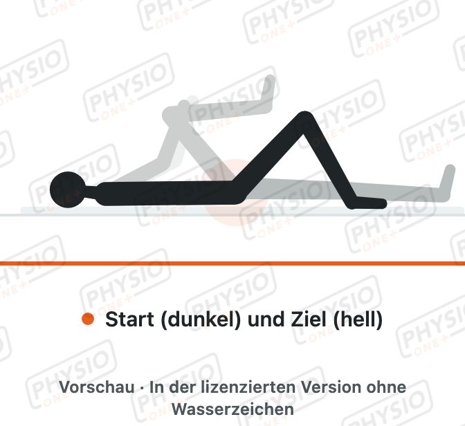 Vorschau: Knie zur Brust