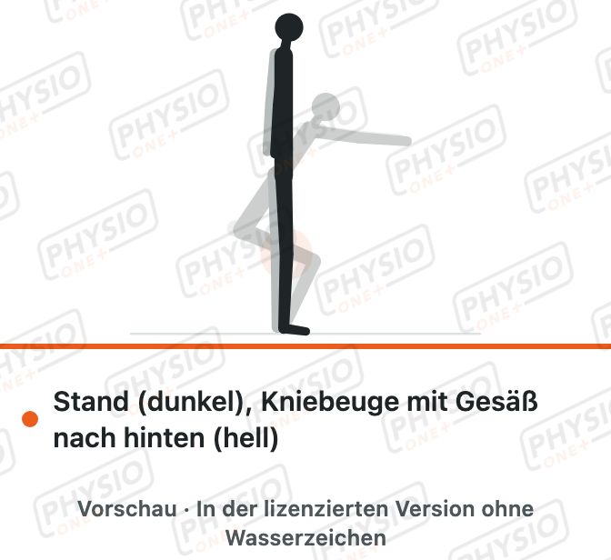 Vorschau: Kniebeuge im Stand
