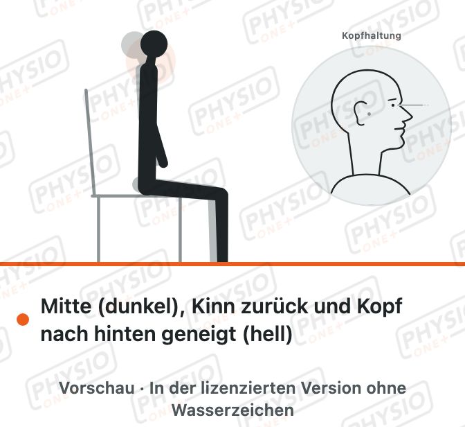 Vorschau: Kopf kontrolliert nach hinten neigen