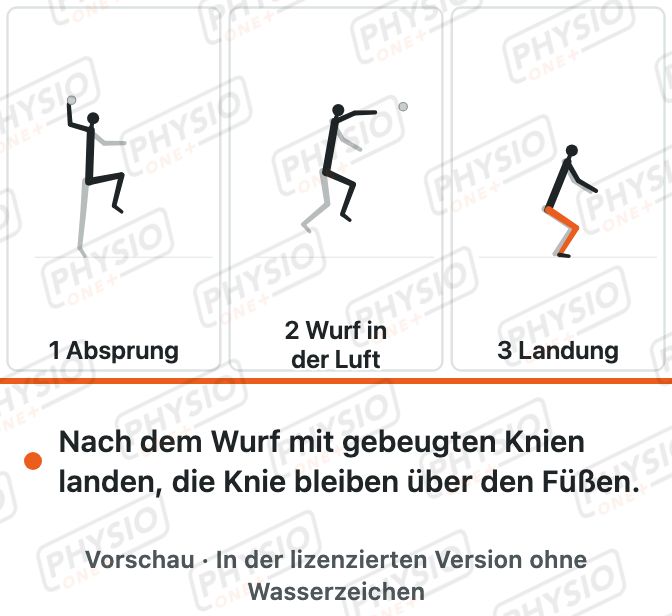 Vorschau: Handball: Landung nach dem Sprungwurf