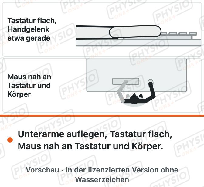 Vorschau: Maus und Tastatur: Handgelenk entlasten