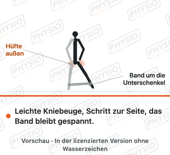 Vorschau: Seitschritte mit Übungsband