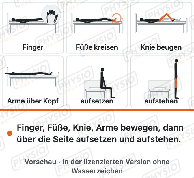 Vorschau: Morgensteifigkeit lösen im Bett
