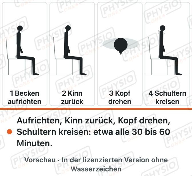 Vorschau: Kurzes Nackenprogramm für die Bildschirmpause