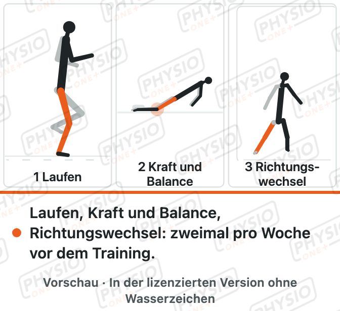 Vorschau: Verletzungsprävention im Fußball: Aufbau