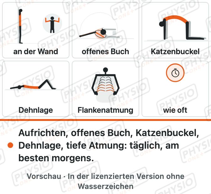 Vorschau: Programm bei Morbus Bechterew
