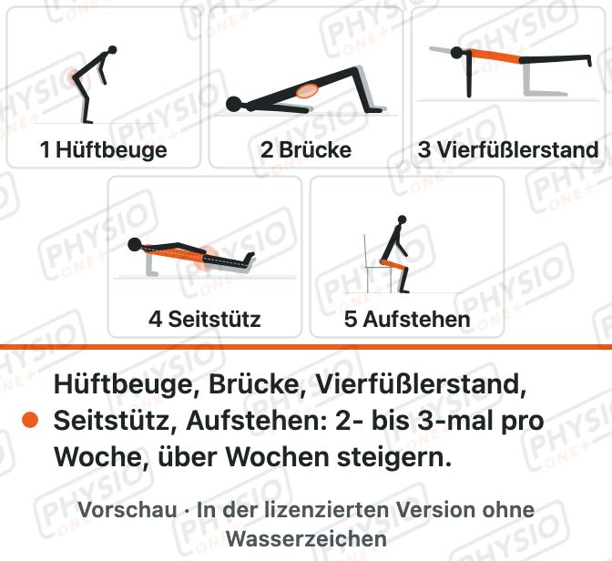 Vorschau: Kraftprogramm bei anhaltenden Rückenschmerzen