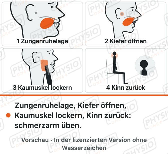 Vorschau: Programm bei Kieferbeschwerden