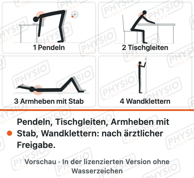 Vorschau: Programm nach Oberarmbruch