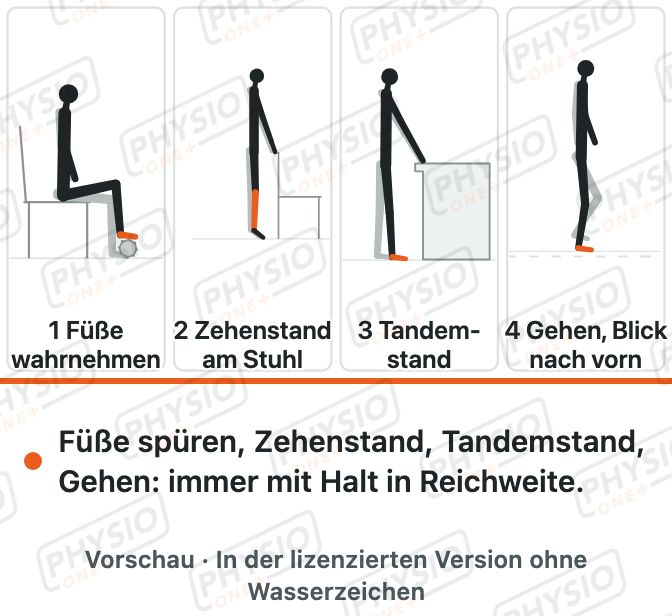 Vorschau: Gleichgewichtsprogramm bei Polyneuropathie