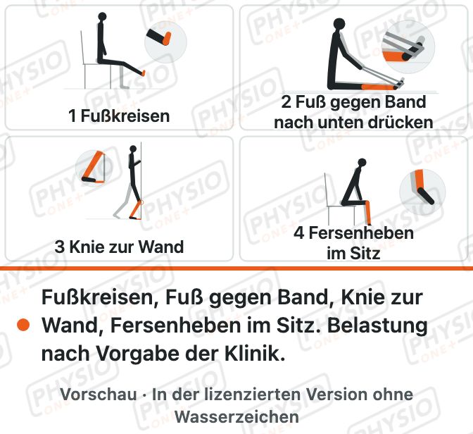 Vorschau: Programm nach Sprunggelenkbruch