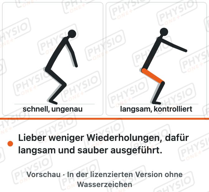 Vorschau: Übungen richtig ausführen: Qualität vor Menge