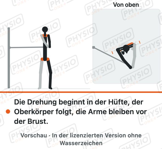 Vorschau: Rumpfdrehung als Schlagbewegung mit Band