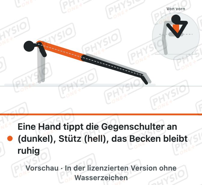 Vorschau: Hoher Stütz mit Schulter antippen