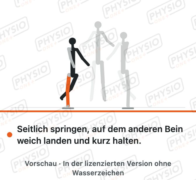 Vorschau: Seitwärts springen von Bein zu Bein