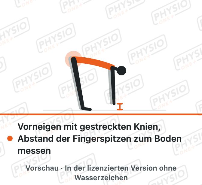 Vorschau: Selbsttest: Finger-Boden-Abstand