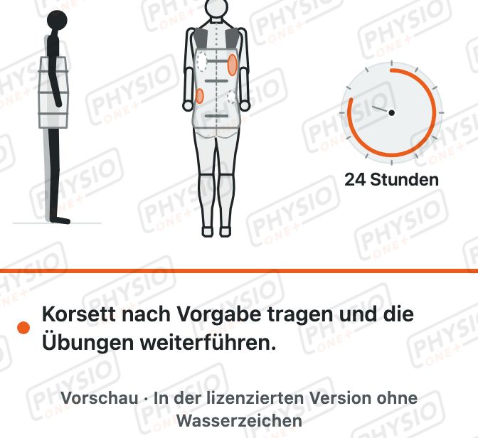 Vorschau: Korsett bei Skoliose