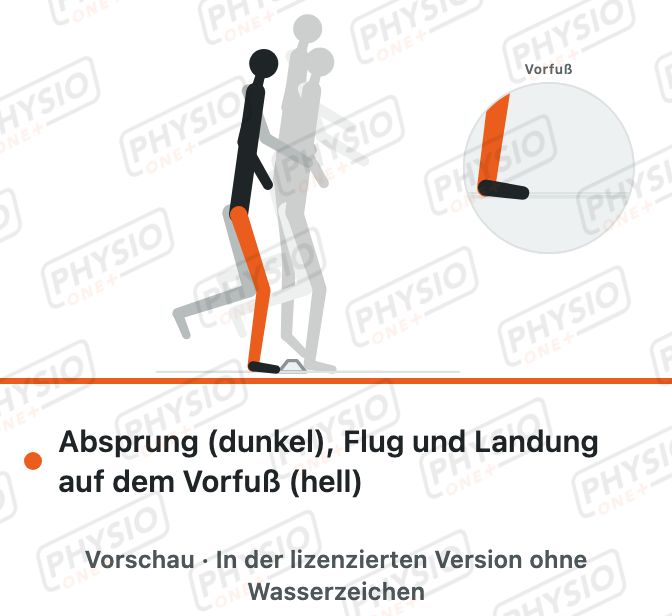 Vorschau: Sprünge vor und zurück über eine Linie