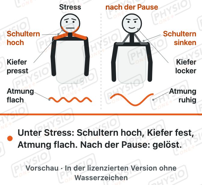 Vorschau: Stress und Muskelspannung