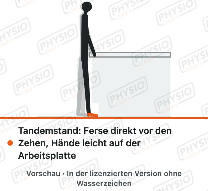 Vorschau: Tandemstand mit Festhalten